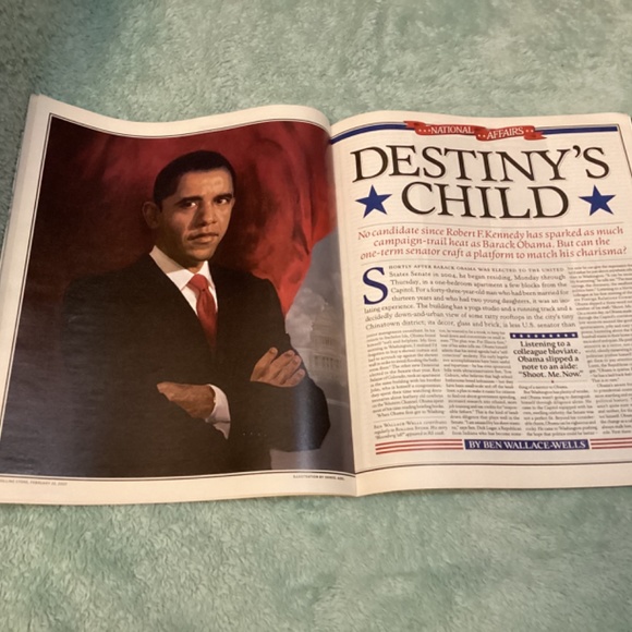 Rolling Stone Magazine John Mayer Issue 1022 February 22, 2007 Barack Obama - Picture 10 of 11